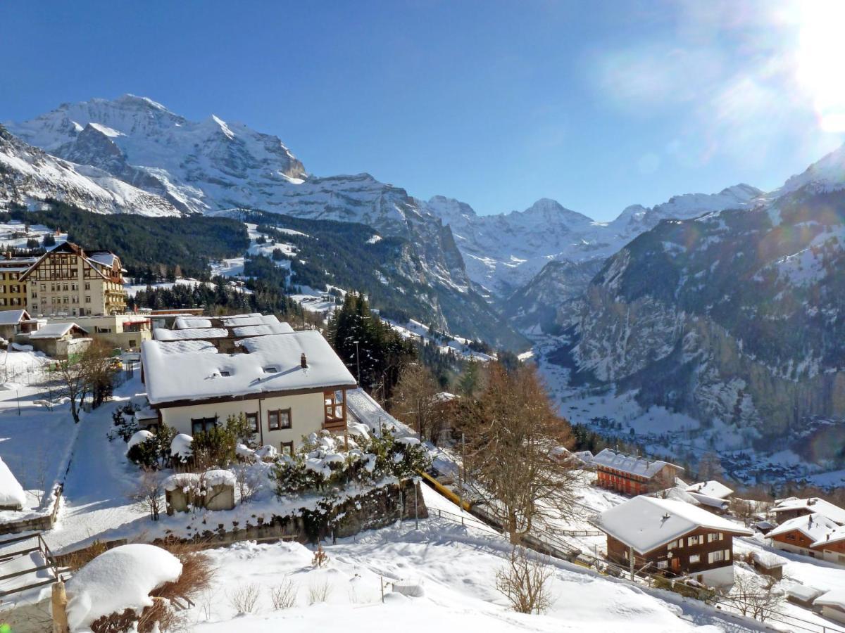 Apartment Tschingelhorn By Interhome Wengen Bagian luar foto