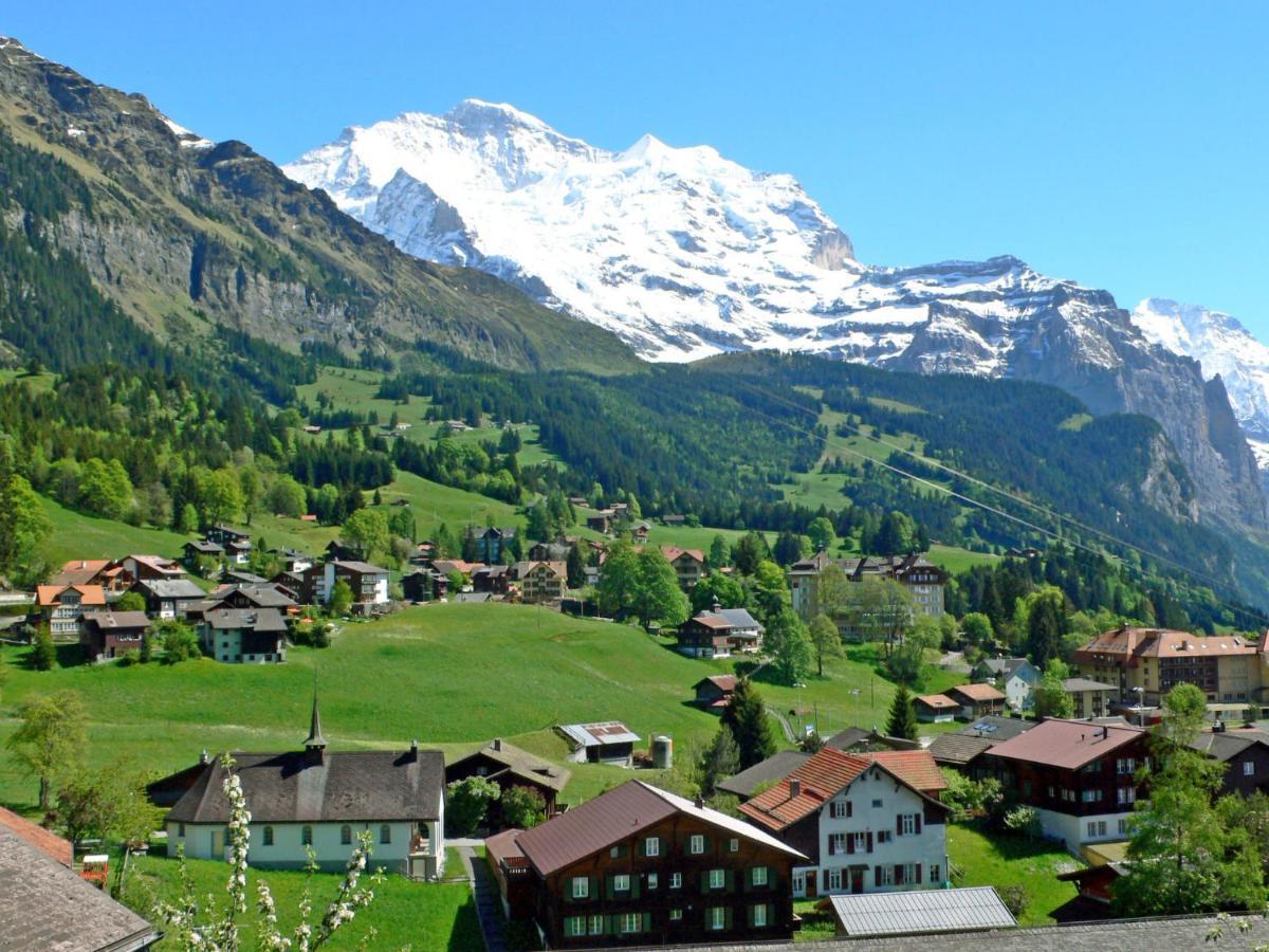 Apartment Tschingelhorn By Interhome Wengen Bagian luar foto